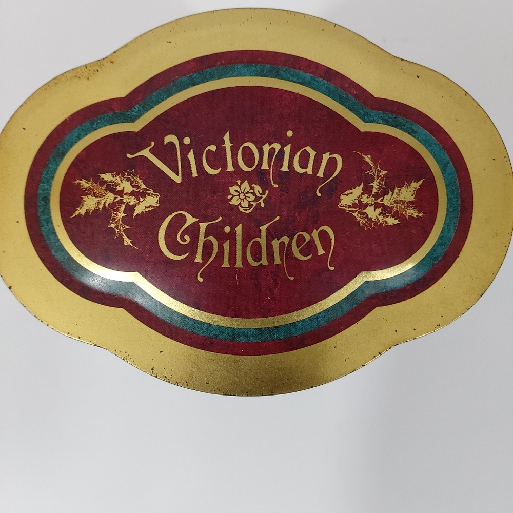 Victorian Children Tin